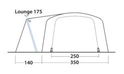Outwell Oakdale 5PA Tent (2023) -Vango Shop 111183 oakdale 5pa drawing other4