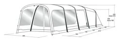Outwell Birchdale 6PA Tent (2022) -Vango Shop 111184 birchdale 6pa drawing perspective2