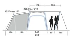 Outwell Mountain Lake 5ATC Tent (2022) 17 Outwell Mountain Lake 5ATC Tent (2022) -Vango Shop 111198 mountain lake 5atc drawing other4