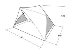Outwell Formby Beach Shelter 11 Outwell Formby Beach Shelter -Vango Shop 111229 beach shelter formby drawing perspective2