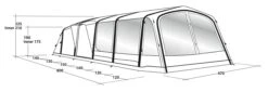 Outwell Knoxville 7SA Tent (2023) -Vango Shop 111280 knoxville 7sa drawing perspective2
