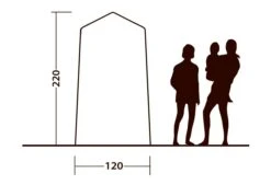 Outwell Seahaven Station Single 17 Outwell Seahaven Station Single -Vango Shop 111287 outwell seahaven comfort station single drawing other4