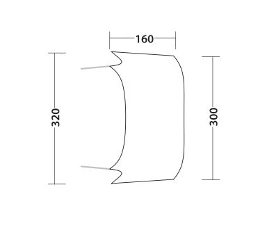 Outwell Lounge Tent Connector M (2023) 2 Outwell Lounge Tent Connector M (2023) - Image 2
