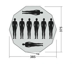 Easy Camp Moonlight Tipi Tent 19 Easy Camp Moonlight Tipi Tent -Vango Shop 120381 moonlight tipi drawing floorplan3