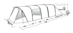 Easy Camp Palmdale 800 Lux Tent (2023) 11 Easy Camp Palmdale 800 Lux Tent (2023) -Vango Shop 120450 palmdale 800 lux drawing perspective2