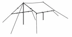 Robens Tarp 3m*3m 5 Robens Tarp 3m*3m -Vango Shop 130232 tarp 4 x 4 m drawing perspective 2 2