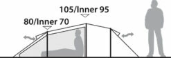 Robens Voyager 2EX Tent (2022) 15 Robens Voyager 2EX Tent (2022) -Vango Shop 130263 voyager 2ex drawing other4