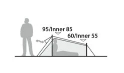 Robens Arrow Head 1 Tent (2023) 16 Robens Arrow Head 1 Tent (2023) -Vango Shop 130272 arrow head drawing other4 1