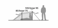 Robens Arch 2 Tent (2023) -Vango Shop 130274 arch 2 drawing other25 1