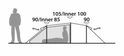 Robens Pioneer 2EX Tent (2022) 10 Robens Pioneer 2EX Tent (2022) -Vango Shop 130314 pioneer 2ex drawing other18