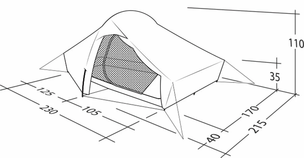 Robens Chaser 3XE Tent (2022) 7 Robens Chaser 3XE Tent (2022) - Image 7