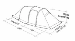 Robens Nordic Lynx 3 Tent (2023) 23 Robens Nordic Lynx 3 Tent (2023) -Vango Shop 130323 nordic lynx 3 drawing perspective2