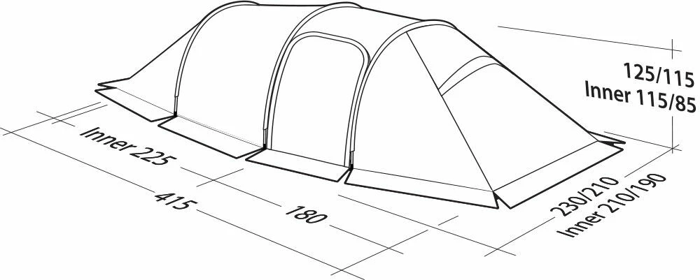 Robens Nordic Lynx 4 Tent (2022) 6 Robens Nordic Lynx 4 Tent (2022) - Image 6