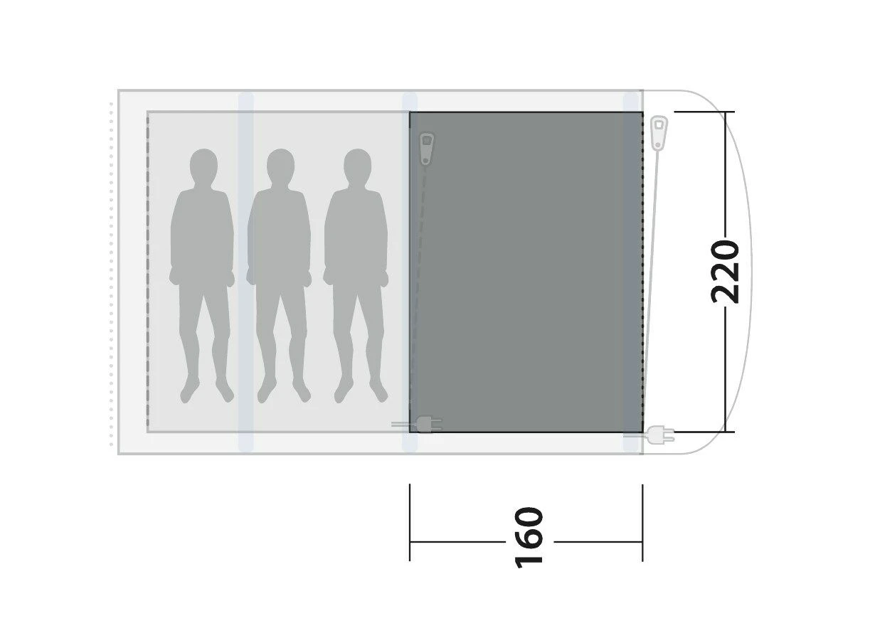 Outwell Lindale 3PA Flat Woven Carpet 3 Outwell Lindale 3PA Flat Woven Carpet - Image 3