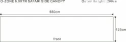 Outdoor Revolution O-Zone 6.0xtr Safari Side Sun Wing 9 Outdoor Revolution O-Zone 6.0xtr Safari Side Sun Wing -Vango Shop 20190813canopy 1