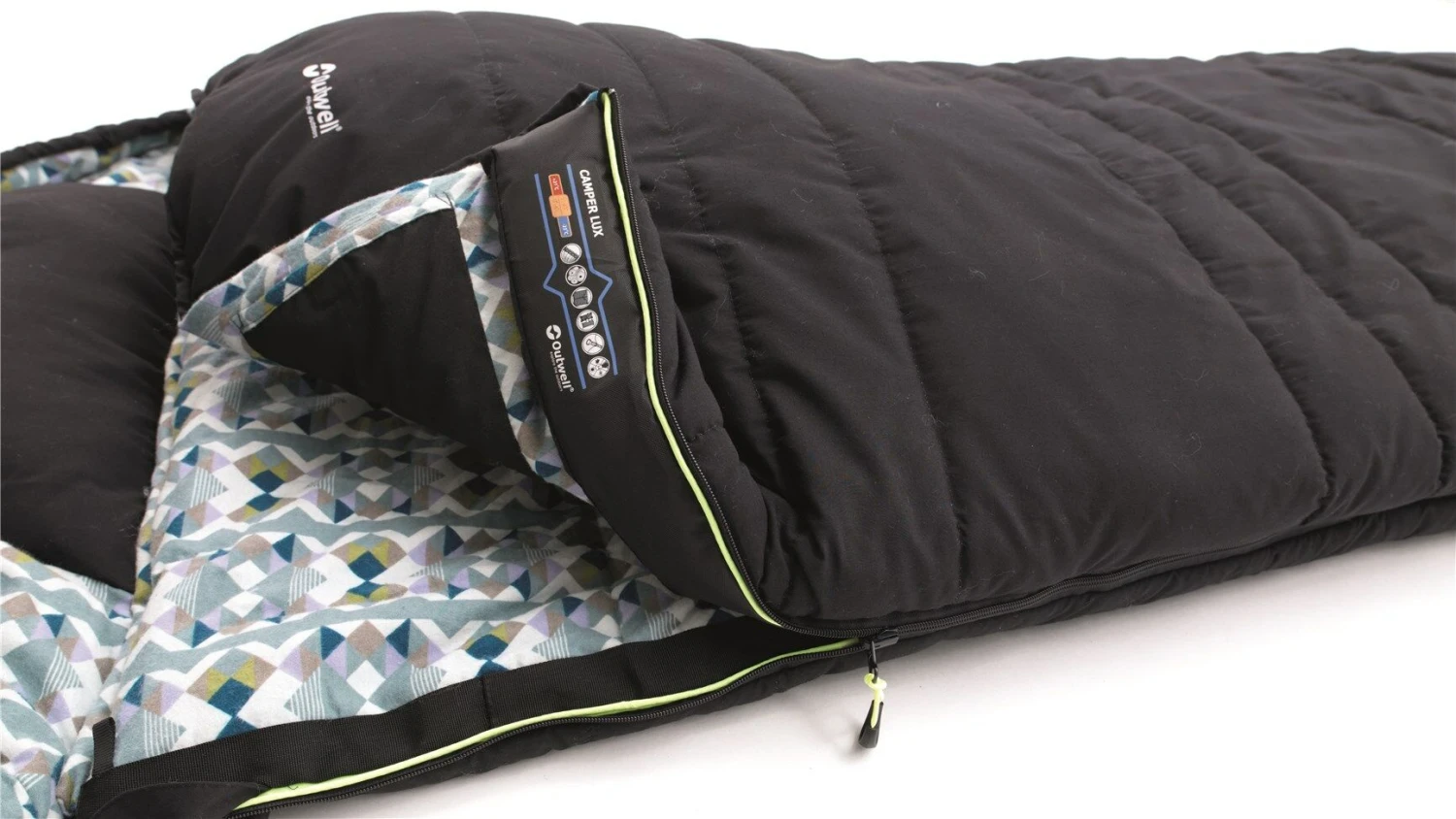 Outwell Camper Lux "L" Sleeping Bag 8 Outwell Camper Lux "L" Sleeping Bag - Image 8