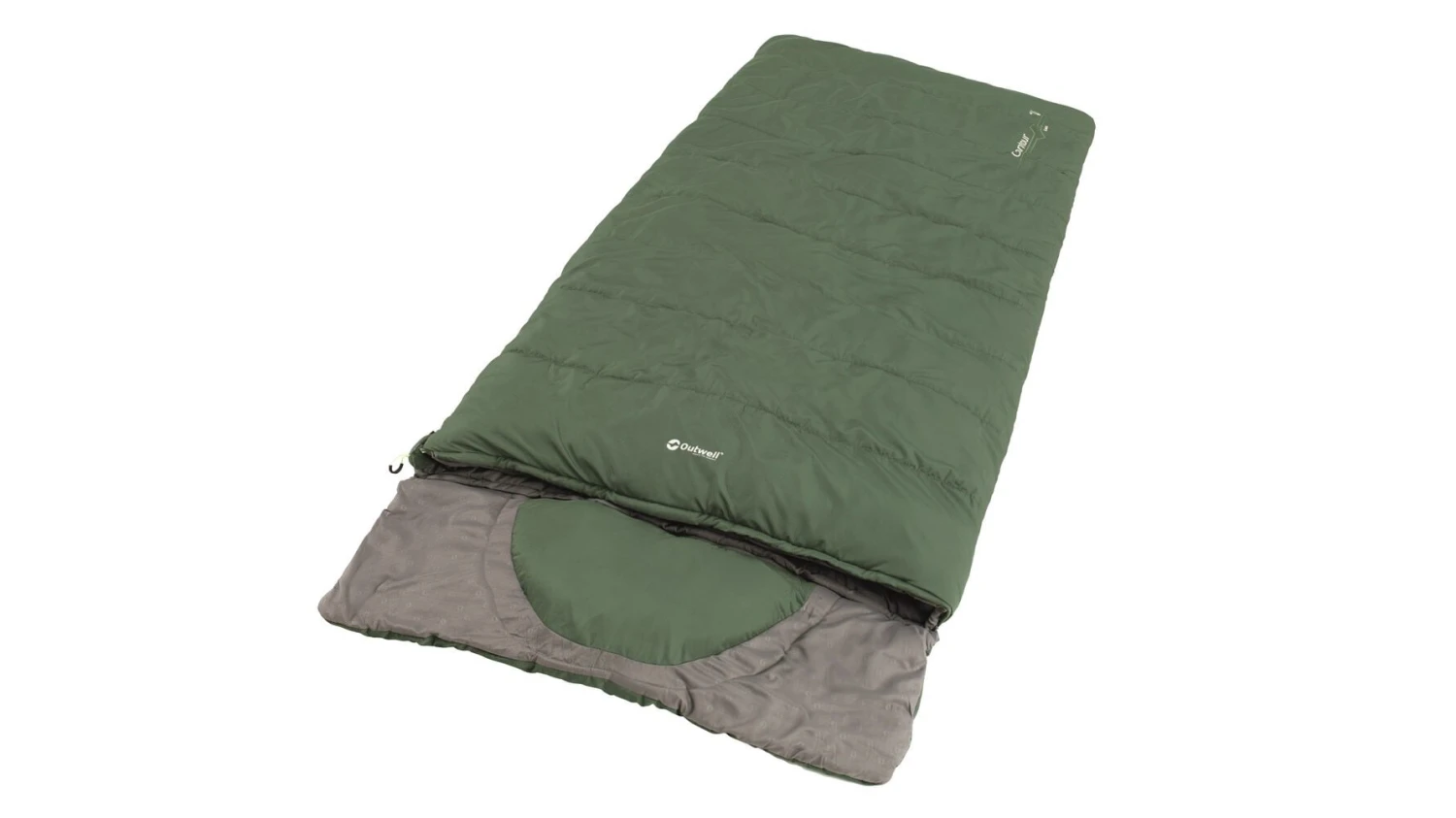 Outwell Contour Lux XL (Green) Sleeping Bag 1 Outwell Contour Lux XL (Green) Sleeping Bag