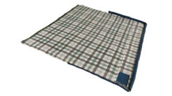 Outwell Camper Lux "L" Sleeping Bag Deep Blue (2023) -Vango Shop 230392 camper lux left side zipper feature photo3