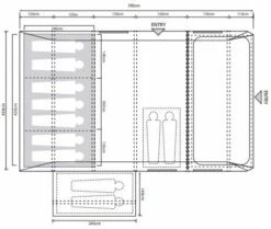 Outdoor Revolution Airedale 7.0SE Tent Bundle (2023) 11 Outdoor Revolution Airedale 7.0SE Tent Bundle (2023) -Vango Shop 7se fp 10