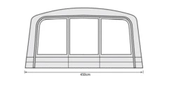 Outdoor Revolution Airedale 7.0se / 9.0se Front Porch Extension 12 Outdoor Revolution Airedale 7.0se / 9.0se Front Porch Extension -Vango Shop airedale 7se 9se front porch extension floorplan 2