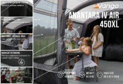 Vango Airbeam Vango Anantara IV 450xl Air Tent (2023) -Vango Shop anantara iv air 450xl low res