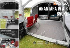 Vango Airbeam Vango Anantara IV 650xl Air Tent (2023) 13 Vango Airbeam Vango Anantara IV 650xl Air Tent (2023) -Vango Shop anantara iv air 650xl low res