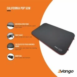 Vango California Pop 5cm Self Inflating Mattress -Vango Shop california pop 5cm low res