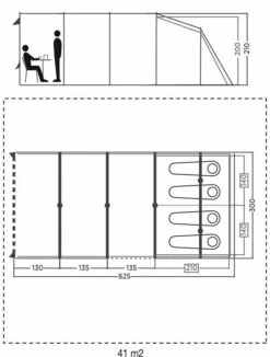 Coleman Castle Pines 4L Blackout Tent (2022) 11 Coleman Castle Pines 4L Blackout Tent (2022) -Vango Shop col fp 2000037066 castle pines 4l