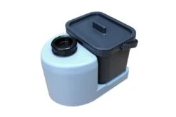 Blue Diamond Nature Calls Composting Toilet -Vango Shop composting toilet waste containers 1