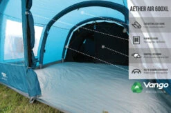 Vango Airbeam Vango Aether Air 600XL Tent (2022) -Vango Shop earth collection airbeam infographics call outs7