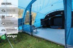Vango Joro Poled 600XL Tent (2022) 20 Vango Joro Poled 600XL Tent (2022) -Vango Shop earth collection poled infographics call outs3