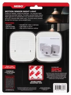 Nebo Motion Sensor Light Pack Of 3 9 Nebo Motion Sensor Light Pack Of 3 -Vango Shop eneb0026cd 5 fullsize