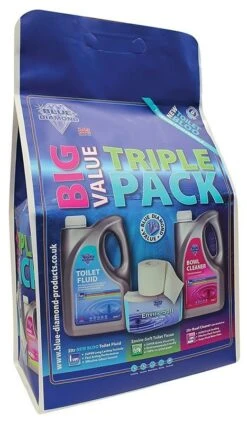 Blue Diamond Big Value 2L Triple Pack (Toilet Fluid)