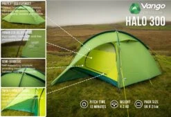 Vango Halo 300 Tent (2022) 8 Vango Halo 300 Tent (2022) -Vango Shop halo 300 low res