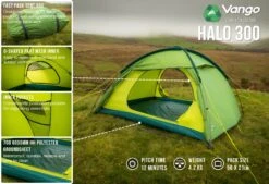 Vango Halo 300 Tent (2022) 9 Vango Halo 300 Tent (2022) -Vango Shop halo 300 low res2