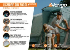 Vango Airbeam Vango Lismore Air 700DLX Tent Package (2023) 15 Vango Airbeam Vango Lismore Air 700DLX Tent Package (2023) -Vango Shop lismore air 700dlx package2