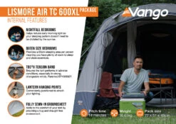 Vango Airbeam Vango Lismore Air TC 600XL Tent Package (2023) 18 Vango Airbeam Vango Lismore Air TC 600XL Tent Package (2023) -Vango Shop lismore air tc 600xl package2
