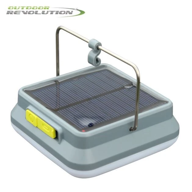 Outdoor Revolution Portable Solar Lantern Square USB 1 Outdoor Revolution Portable Solar Lantern Square USB