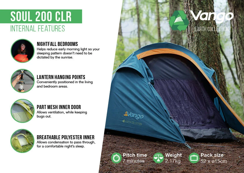 Vango Soul 200 CLR Tent 6 Vango Soul 200 CLR Tent - Image 6