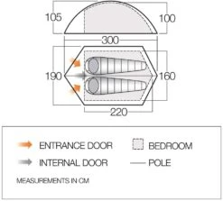 Vango Blade 200 Tent (2022) 9 Vango Blade 200 Tent (2022) -Vango Shop vango 2019 tents floorplan blade pro 200