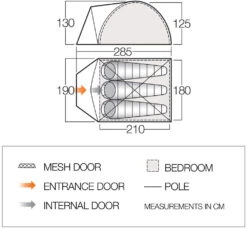 Vango Alpha 300 Tent (2021) 9 Vango Alpha 300 Tent (2021) -Vango Shop vango 2020 tents floorplan alpha 300