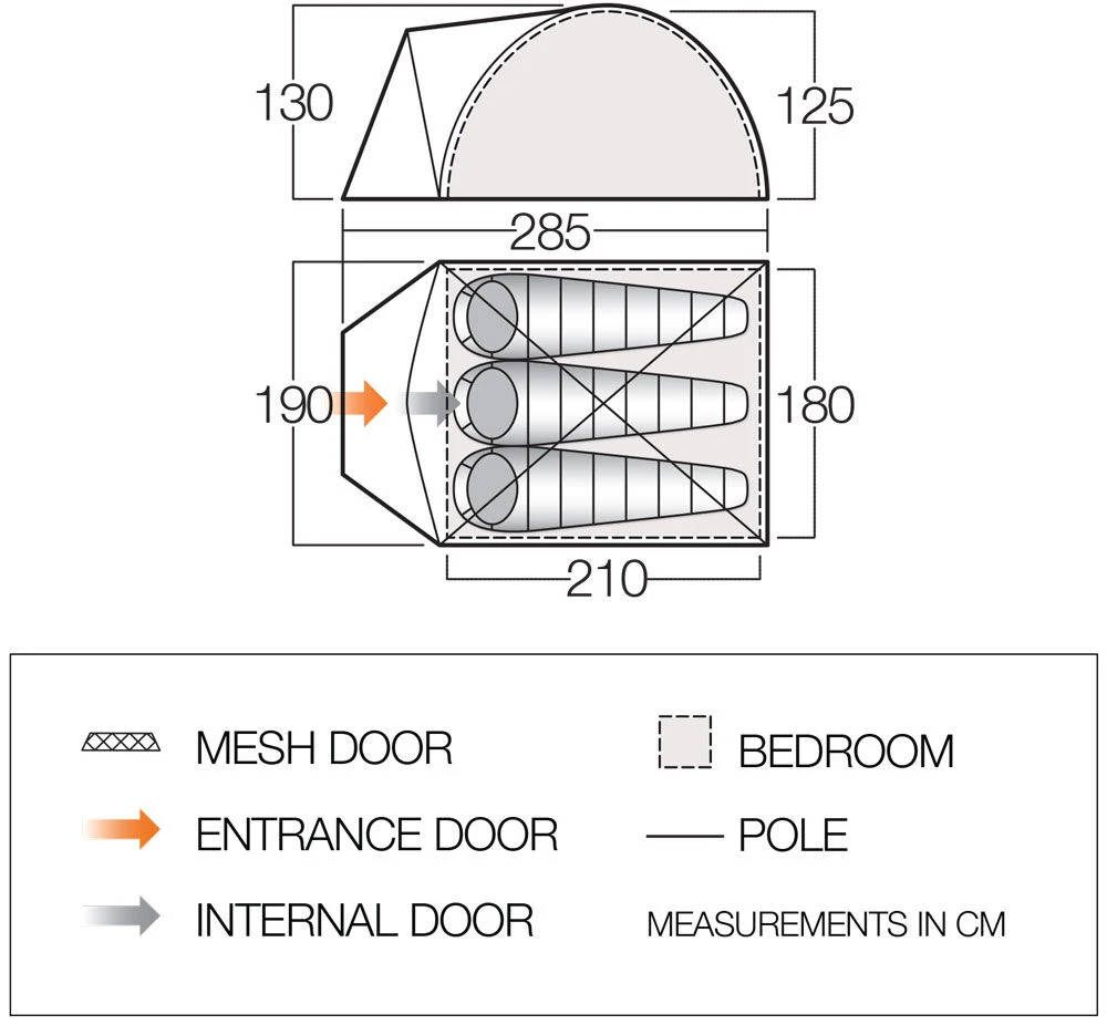 Vango Alpha 300 Tent (2021) 3 Vango Alpha 300 Tent (2021) - Image 3